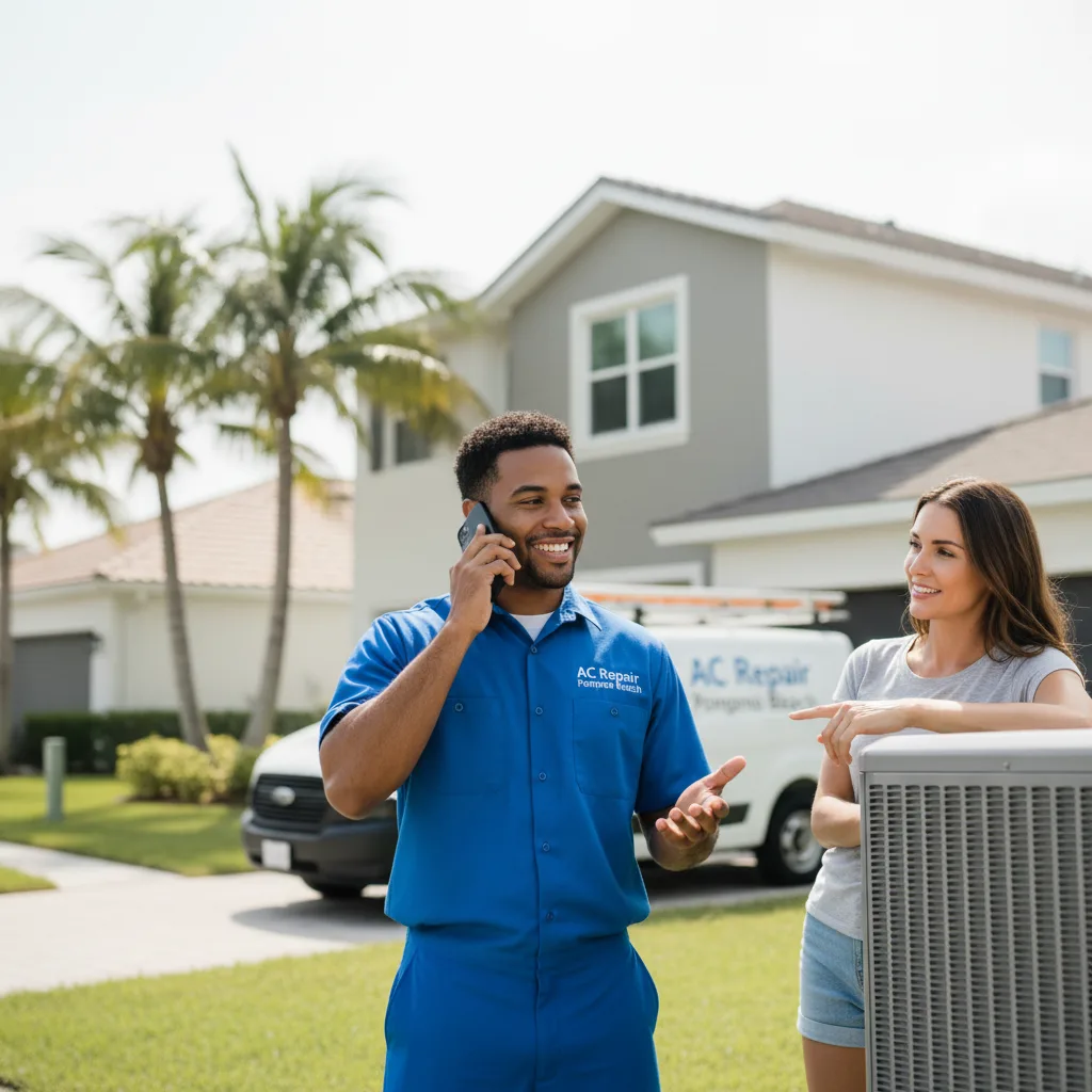 AC Repair Pompano Beach customer support in Pelham Manor
